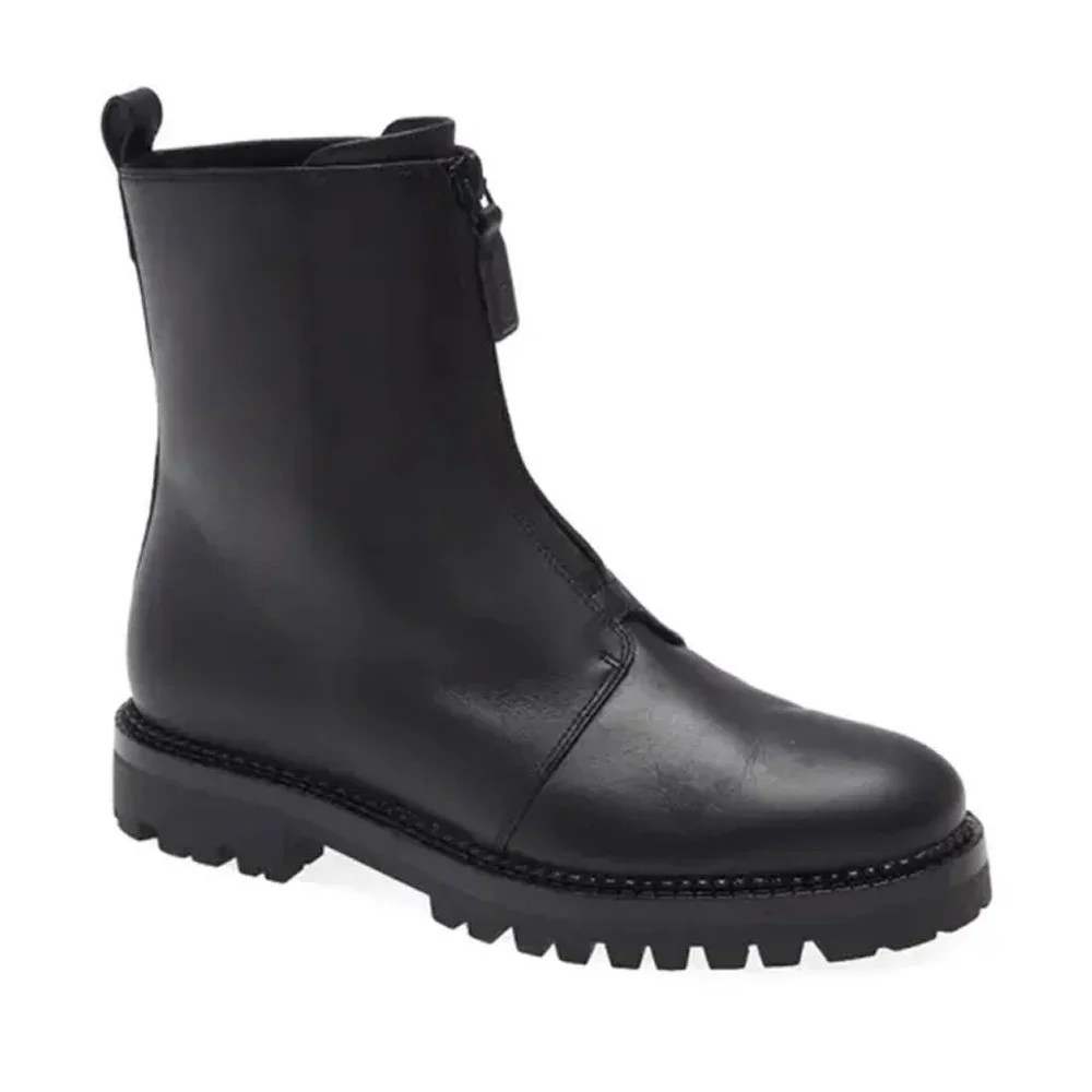 VINCE Cabria Water Resistant Front Zip Boot Size 7 US - Picture 2 of 7